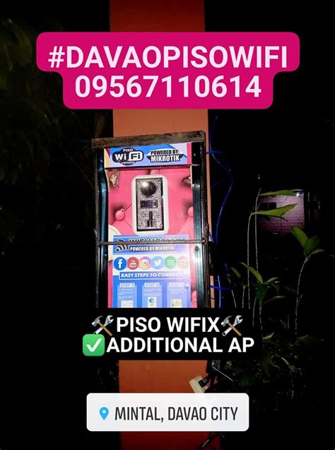 Davao Piso Wifi .